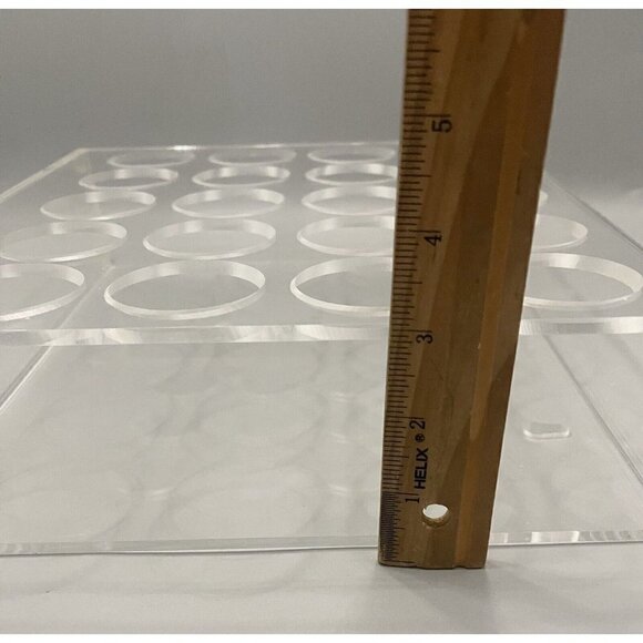 Coffee Pod Holder Storage 20 Wall Mounted/ Countertop K-cup Acrylic Display - Picture 7 of 11